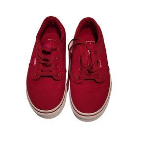 New with Box! - Vans Atwood Deluxe Red | Youth 3.0